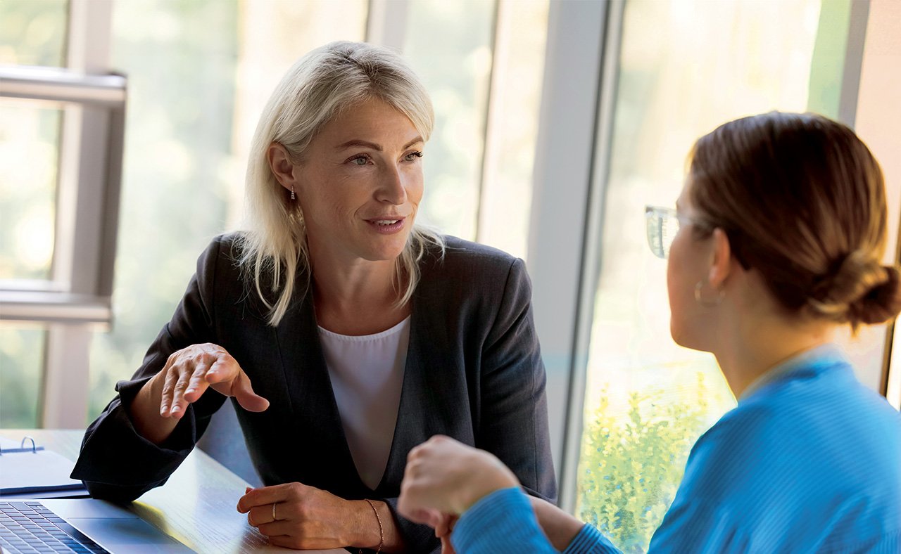 Una consulente Wealth Management