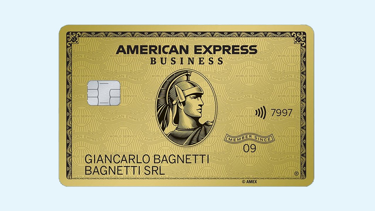 Carta Oro Business American Express